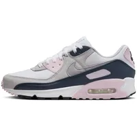 Nike Air Max 90 Herren white/pink foam/armory navy/wolf grey 42