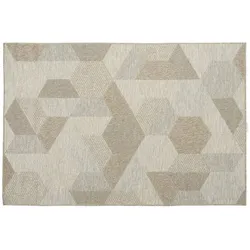 Outdoor-Teppich  Mariella , beige , Synthetische Fasern , Maße (cm): B: 125