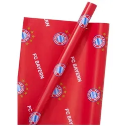 FC Bayern Geschenkpapier rot 4066974292410 FC Bayern