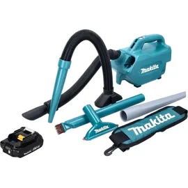 Makita DCL 184 A1 Akku Staubsauger 18 V 54 mbar 0,5 l + 1x Akku 2,0 Ah - ohne Ladegerät