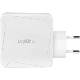Logilink PA0281 USB Ladegerät 100 W 1x USB-C PD Weiß Innenbereich USB Power Delivery (USB-PD)