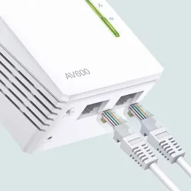 TP-Link Powerline KIT (600 Mbit/s), Powerline, Weiss