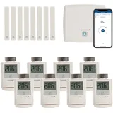 Homematic IP Smart Home Heizkörperthermostat Set für 5 Zimmer