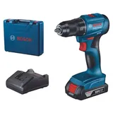 AKKU-BÜRSTENLOSER BOHRER BOSCH PROFESSIONAL GSR 185 Li 18 V, 50.00 nm, ANZAHL DER BATTERIEN 1, 2.00 Ah, KOFFER