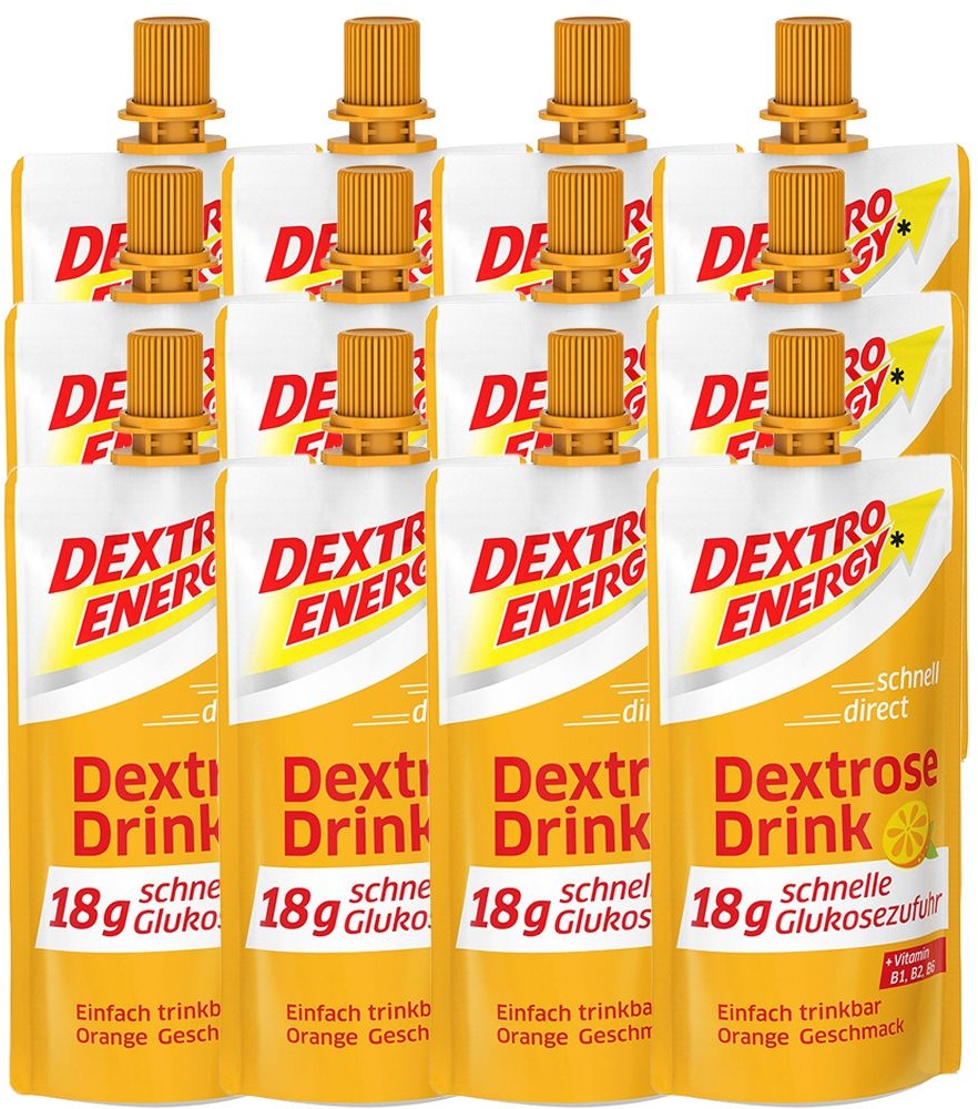 Dextro Energy* Dextrose Drink Orange – 24g Kohlenhydrate