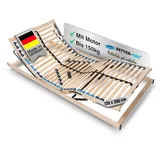 Betten-ABC Max1 Elektro Elektrischer Lattenrost mit Kopf- & Fußteilverstellung und Funkfernbedienung