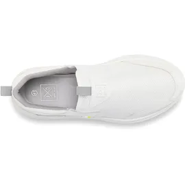 John Devin Slip-Ons Herren Weiß 40