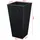 casa.pro Vaargel 76 x 39 x 39 cm Schwarz