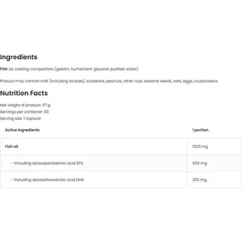 Ostrovit Omega 3 Extreme Kapseln 180 St.