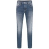 Rokkertech Tapered Slim Carrot Fit Motorradjeans, blau, Größe 38