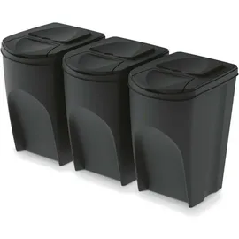 KEDEN Sortibox 105 l Schwarz