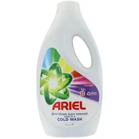 14,04€/L- 4x ARIEL Waschmittel Brilliant Fleckenentfernung– Color–1225ml/35Wäsch