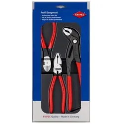 Knipex Zangensatz Kraft-Paket Inh.3tlg.pol.Kunststofftiefziehteil