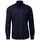 TRIGEMA Poloshirt "TRIGEMA Business-Hemd aus DELUXE-Single-Jersey", Herren, Gr. XL, blau (navy), Single Jersey, 100% Baumwolle, lang, ohne Ausschnitt, Shirts