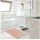 linden berg Badematte Beige 70 x 120 cm