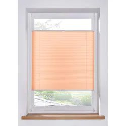 bonprix Plissee einfarbig, orange, 130x70 cm