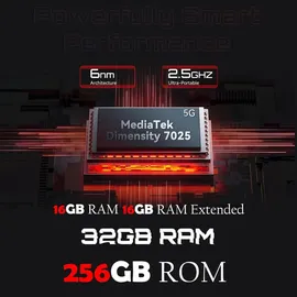 Cubot KingKong 11 16 GB RAM 256 GB Schwarz