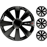 M MOTOS Set 4er Radkappen 16 Zoll - Lachen Sie über Kratzer mit diesen flexiblen, leichten Radkappen 16 Zoll. Einfache Installation, Keine Werkzeuge erforderlich, Schutz vor Verblassen!