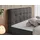MKS Boxspringbett Dunkelgrau, Textil, 2-Sitzer, H3, Rechteckig, 180x200 cm Schlafzimmer, Betten, Boxspringbetten