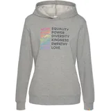 LASCANA Hoodie Pride grau 32/34