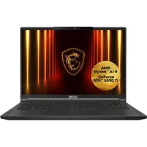 MSI Stealth A16 AI+ A3XWHG-044 Ryzen AI 9 HX 370 32GB/2TB SSD, 16" QHD+ RTX5070Ti Win11