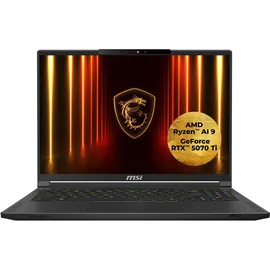 MSI Stealth A16 AI+ A3XWHG-044 Ryzen AI 9 HX 370 32GB/2TB SSD, 16" QHD+ RTX5070Ti Win11