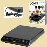 Domo Einzel-Induktionskochplatte DO 337 IP - 2000 W - Timer - 10 Stufen