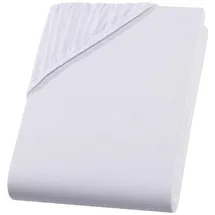 Carpe Sonno Spannbettlaken Jersey 180 x 200 cm weiß