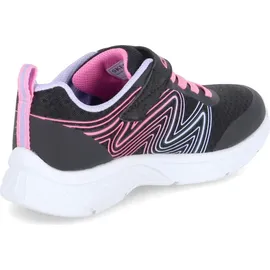 SKECHERS MICROSPEC Plus Swirl Sweet Sneaker, Schwarz, 34 EU