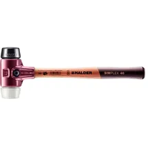 Halder SIMPLEX-Schonhammer 40 GUMMIK./SUPERPL. TE SIMPL