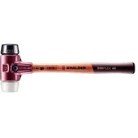 Halder SIMPLEX-Schonhammer 40 GUMMIK./SUPERPL. TE SIMPL
