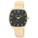 Excellanc Quarzuhr 1800266 Spangenuhr mit Metallarmband, elegant, klassisch, Eckig