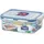 Lock & Lock 12er Set Frischhaltebox rechteckig 350ml 135x102x52mm HPL806