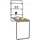 Hti-Living HTI-Line Wandklapptisch Cora mit Kreidetafel