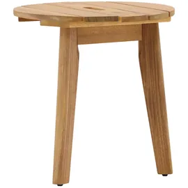VCM Gartenbeistelltisch, Chania Beistelltisch Ø40cm Akazie.