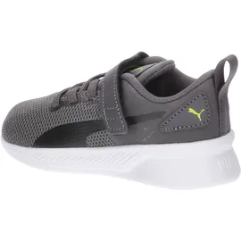 Puma Unisex Baby Flyer Runner V Inf Sneaker, Grau Dark Coal Black Lime Smash, 22 EU