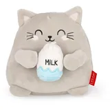 Legami - Super Soft Plush Plüsch, Kitty Thema, Mini Größe, mit personalisierbarer ID Karte, Steht alleine, 14x15x12 cm,