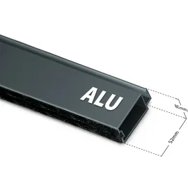 Schellenberg Insektenschutz Fenster 50 x 142 cm Anthrazit