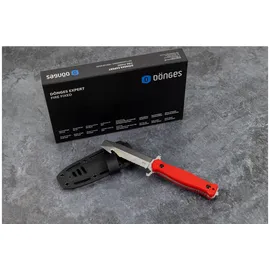 Dönges Rettungsmesser Expert Fixed, Farbe Rot