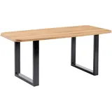 massivline & more Porto 220 x 75 x 100 cm schwarz