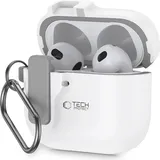TECH-PROTECT Slim Hook Case for AirPods 4 Weiß