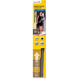 Schellenberg Insektenschutz-Vorhang Telescope 70 - 95 x 220 cm Anthrazit