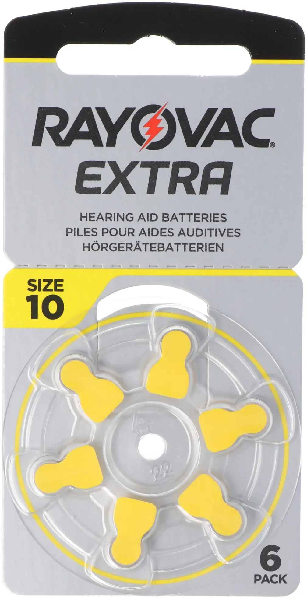 batterien f�r h�rger�te typ10