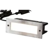 HEISSNER Wand-Einbauleuchte LED 4 W 85x22,5 mm silber