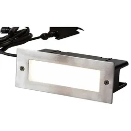 HEISSNER Wand-Einbauleuchte LED 4 W 85x22,5 mm silber
