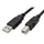 ROLINE GREEN USB 2.0 Kabel, Typ A-B, schwarz, 1,8 m