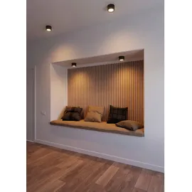 Nordlux Landon Smart LED-Deckenleuchte LED LED Schwarz