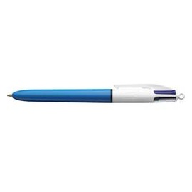 BIC 4 Colours Original 0.4mm Kugelschreiber blau/weiß