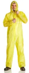 ProSafe®4 Chemikalienschutzanzug, gelb, Typ 4B, 5B, 6B, Einweg PS4-XXL , 1 Stück, Größe XXL, unisex