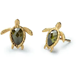 PAUL HEWITT - OHRSTECKER - TURTLE - gold